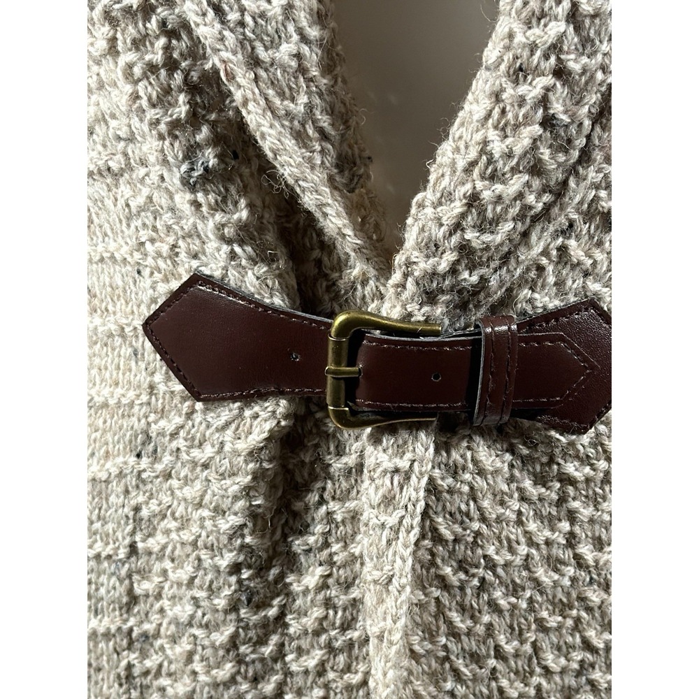 JM Cooper Vintage Cable Knit Wool Sweater Vest Women XS Multicolor Knit Top Casu - Picture 3 of 12